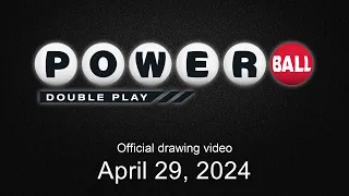 Powerball Double Play drawing for April 29, 2024