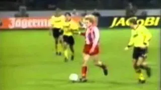 Robert Prosinecki passing skill - Red Star vs Dynamo Dresden - Euro Cup 91 2nd leg