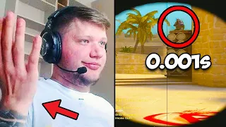 S1MPLE SHOWS HIS 0.001s REACTIONS!! PROS PLAY CS2 NEW MIRAGE! CSGO Twitch Clips