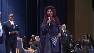 Chaka Khan "Going Up Yonder" @ Aretha Franklin Tribute Funeral - 31-Aug-2018