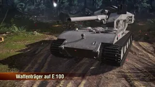 The 'Waffenträger Auf E 100' In a Nutshell (World Of Tanks Console)