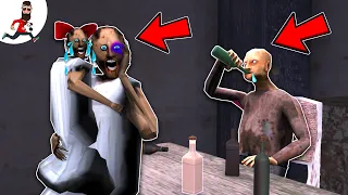 Alcoholic Grandpa vs Granny and baby Granny (part 2) ► funny horror animation granny