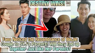 DESTINY! Fans Noticed Similarities of BinJin Couple to Son Yejin's Parents!