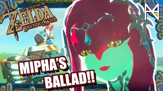 How to Complete Mipha's Ballad Shrine Quest - Zelda Breath of the Wild Champion's Ballad DLC (PA4N)