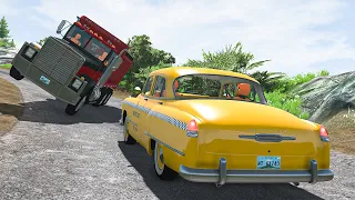 Cliff Drops #23 - BeamNG DRIVE | SmashChan