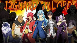 Who Are The Strongest Executives Of Rimuru Tempest? [12 Guardian Lords]