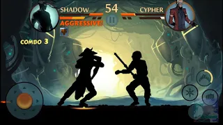 Shadow Fight 2 | Act 7 : Chapter 1 | Mini Boss 1 : Cypher (Remake).