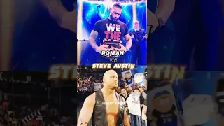 Roman Reigns vs Stone cold steve austin Comparison #shorts #youtubeshorts #youtube #wwe #romanreigns