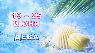 ♍ ДЕВА. 🏝 С 19 по 25 ИЮНЯ 2023 г. 💎 Таро-прогноз ✨️