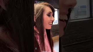 More strange Eugenia Cooney interactions did she even get what the lady was telling her?🤦🏼‍♀️