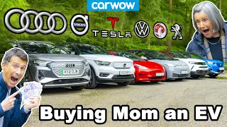 Buying my mom an electric car... But which will she choose?