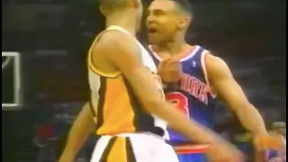 Reggie Miller vs John Starks Legendary Rivalry