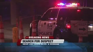 Police search for car thief near Wigwam and Las Vegas Boulevard