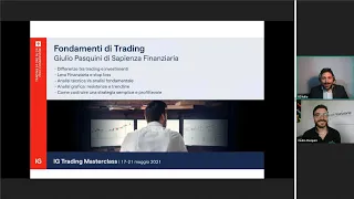 IG Trading Masterclass | Fondamenti di Trading con Giulio Pasquini di Sapienza Finanziaria