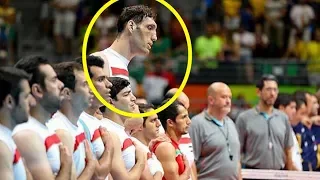 【バレーボール】身長246cm!? イラン最強の矛、モルテザ・メヘルザードが無敵【スーパープレイ】Morteza Mehrzad Giant Player Volleyball