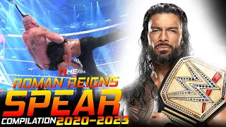 WWE ROMAN REIGNS - SPEAR COMPILATION 2020-2023 || BY ACKNOWLEDGE ME