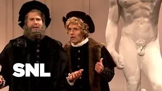 Michelangelo Unveils David - SNL