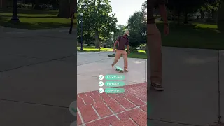 Cruising around college on a Penny Skateboard 🛹🤙 #shorts #skateboarding