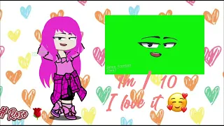 I tried green screen faces on my oc part 1