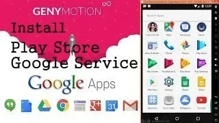 Google Service || Play Store in GenyMotion