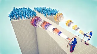 GODS DUO vs 100x BEARS - Totally Accurate Battle Simulator TABS