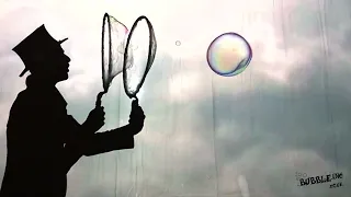 Bubble inside a bubble inside a bubble - in shadow