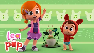 A Ram Sam Sam One Two Buckle Shoe More Kids Songs | Music Mix Compilation Nursery Rhymes Lea and Pop