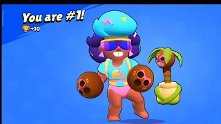 NEW SKIN ROSA| COCO ROSA WINNING &LOSING (POSES)|ROSA brawl star