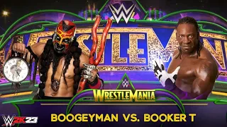 Full Match - Boogeyman vs. Booker T: WrestleMania|WWE 2K23