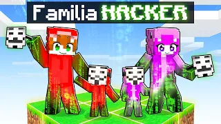 Adopté una Familia HACKER en Minecraft!