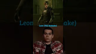 Leon Kennedy RE2 vs. RE4 edit #shorts