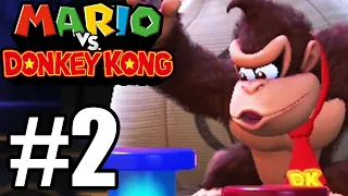 Mario vs Donkey Kong (Switch) Gameplay Walkthrough Part 2 - World 4 - 6