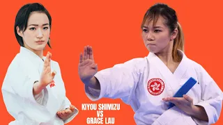 Kiyou Shimizu (JPN) vs Grace Lau (HKG) I Final I Female kata | Karate 1 Premier League Cairo 2023