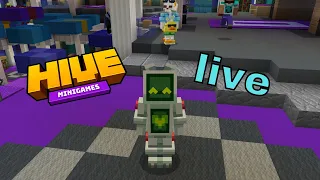Hive With Viewers but Catbot! (Hive Minecraft Live)