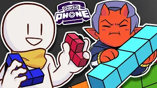 Animators played Tetris using Gartic Phone