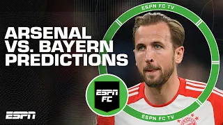 Arsenal vs. Bayern Munich PREDICTIONS! Can Bayern PULL IT OFF? | ESPN FC