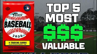 TOP 5 MOST VALUABLE CARDS IN 2023 TOPPS HERITAGE