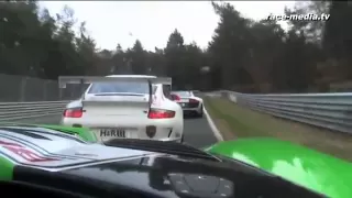 2009 Onboard Nordschleife VLN 1.Lauf Mintgen Dodge Viper vs. Frikadelli Porsche