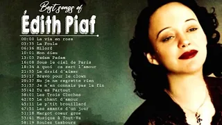 Édith Piaf Greatest Hits Playlist 2021- Édith Piaf Best Of Album