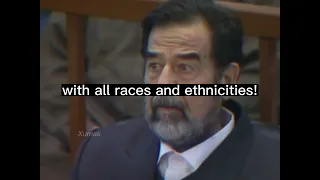 Saddam Hussein Insults Judge at Trial | Edit