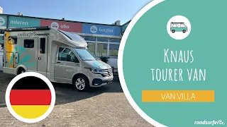 Knaus Tourer Van Erklärvideo - roadsurfer Van Villa