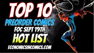 TOP 10 PREORDER COMICS TO BUY HOT LIST 🔥 FINAL ORDER CUTOFF COMIC BOOKS