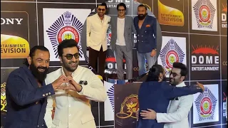 Ranbir Kapoor And  Bobby Deol Entry in Umang Red Carpet #ranbirkapoor #bobbydeol #animalmovie