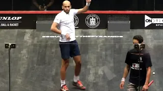 SQUASH. Stroke decision shocking for Marwan El Shorbagy