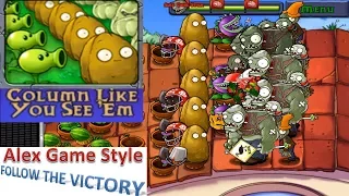 Plants vs. Zombies - Mini Games - Column Like You See 'Em (Android Gameplay HD) Ep.79