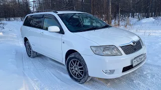 Подводим итоги по автомобилю Toyota Сorolla Fielder 2005 г.в.