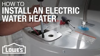 Electric Water Heater Installation