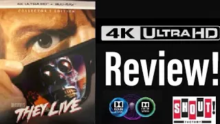 They Live (1988) 4K UHD Blu-ray Review!