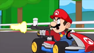 Mario (Racist Mario) Shoots Spencer Everly