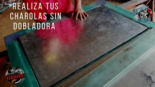 Como hacer charolas sin dobladora